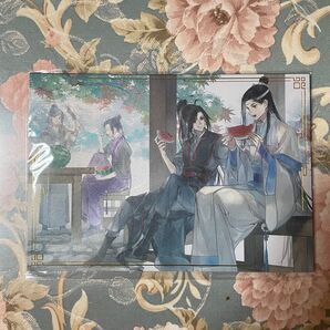 魔道祖師 二十四節気コレクションカード 秋 ポストカード 魏無羨 藍忘機 江澄 金凌 藍思追 藍景儀 聶懐桑 忘羨 カード ポスカ
