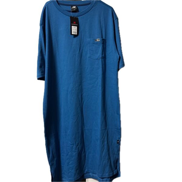ニューバランス 半袖 ワンピース ロングワンピ Tシャツ マキシ丈