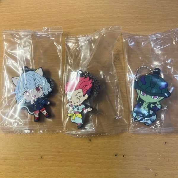 HUNTER×HUNTER カプセルラバーマスコット ヒソカ、メルエム、ピトー