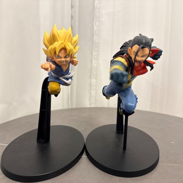 ドラゴンボールGT フィギュア プライズ品 孫悟空GT 超17号セット 箱無し 傷汚れ無し