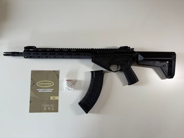 MATRIX/CYMA KAC SR-47 URX4 13inch MLOK フルメタル電動ガン Black