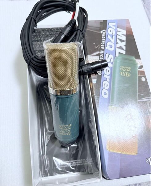 新品 ステレオ使用 MXL V67Q STEREO コンデンサー・マイクロフォン