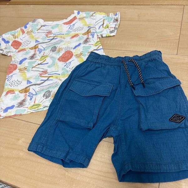 BREEZE 半袖 ハーフパンツ 2点セット 120cm ショートパンツ 子供服