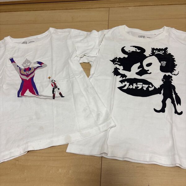 ユニクロ UT ウルトラマン Tシャツ 2枚セット 120cm