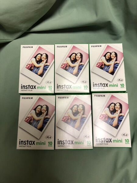 富士フイルムinstax mini チェキフィルム 6箱セット