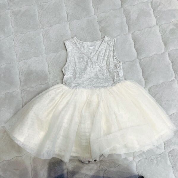 OLD NAVY チュールスカート付きロンパース 6-12M