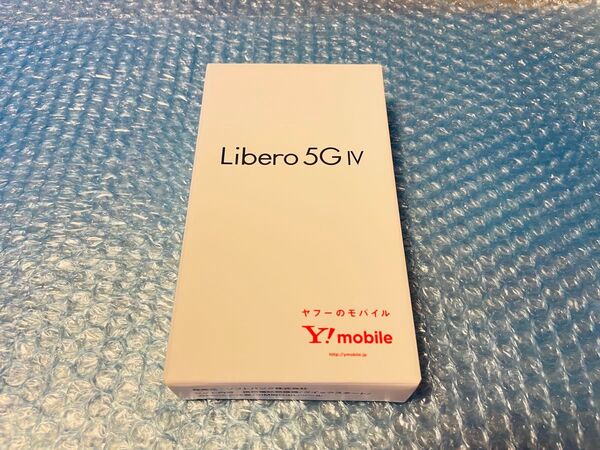 新品未使用 Libero 5G Ⅳ ブラック A302ZT ワイモバイル SIMフリー