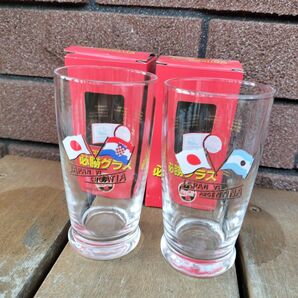 98フランスワールドカップ コカ・コーラ 記念グラス 2個セット