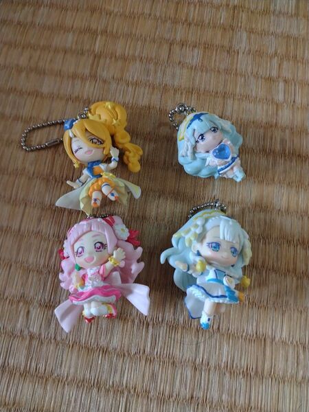 HUGっとプリキュア キーホルダー セット ボールチェーン マスコット スイング ガチャガチャ ガチャポン ガシャポン おもちゃ