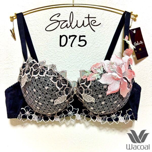 【要事前在庫確認】D75 ワコール サルート 07G BTJ407 パリジェンヌ シャンソン ブラ単品