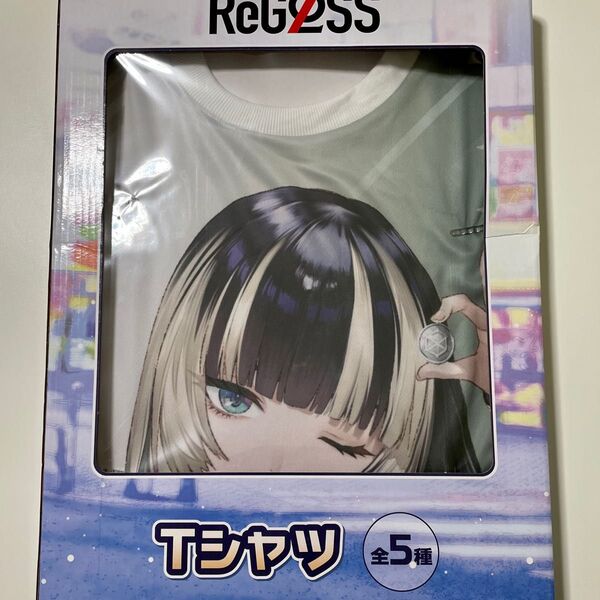 GIGO限定 regloss 儒烏風亭らでん フルグラフィックTシャツ