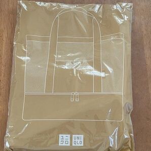 UNIQLO ユニクロ ノベルティ メッシュトートバッグ 保冷収納付き ベージュ