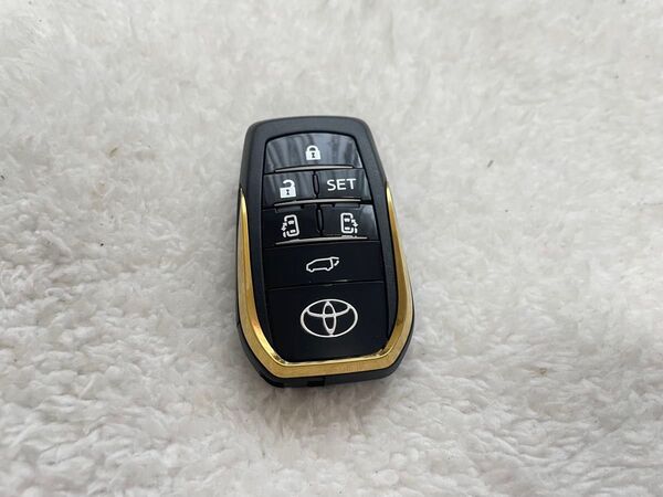 ゴールド 6ボタン 30系 ヴェルファイア VELLFIRE スマートキー キーケース