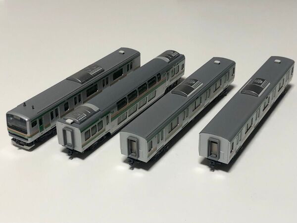 KATO E231系 東海道線仕様 バラシ4両 ジャンク品おまとめ