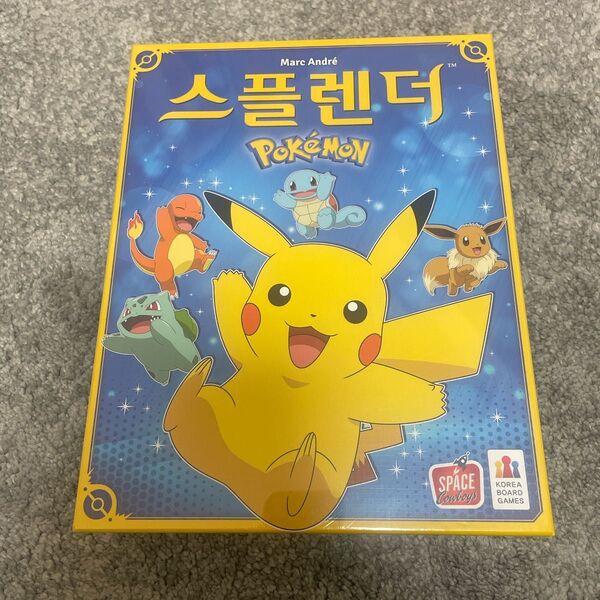 【韓国限定】ポケモン スプレンダー 宝石の煌めき ボードゲーム 新品未開封