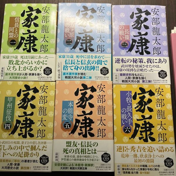 家康 1〜6(幻冬舎時代小説文庫 あ-76-1) 安部龍太郎/〔著〕