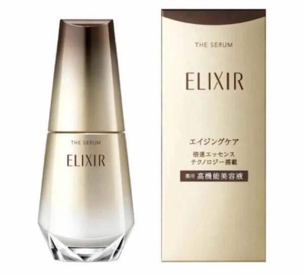 【医薬部外品】 《資生堂》 エリクシール シュペリエル ザ セラム aa 50mL 化粧水・乳液付き 美容液
