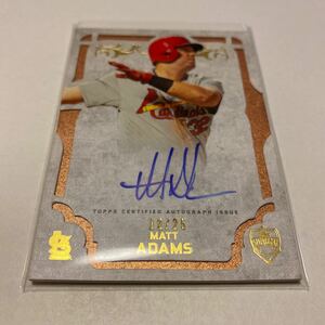 Matt Adams 2015 Topps Supreme auto /25