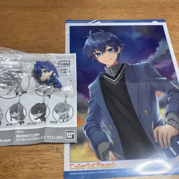 カラフルピーチ なおきり ガチャ クリアポスター フィギュア