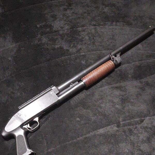 【動作確認済】KTW M37 イサカ ショットガン エアコッキングガン 20mm マウントレール