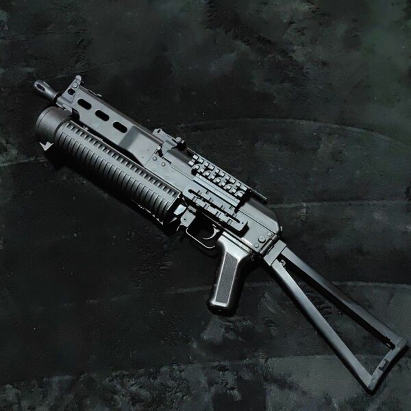 【発射動作確認済】S&T ビゾン 電動ガン 20mmレール