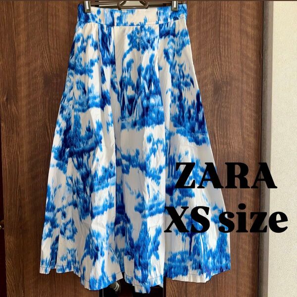 ZARA フレアスカート XSサイズ ザラスカート