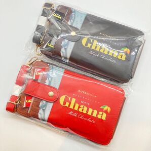 ガーナチョコチャーム付きスマホショルダーポーチvol.2 2種セット