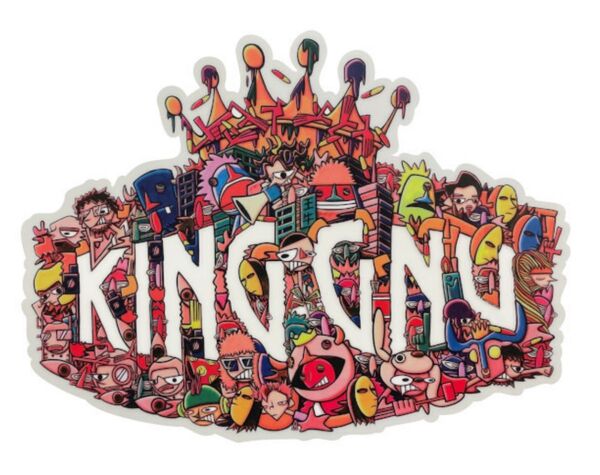 king Gnu ANNIVERSARY BIG STICKER ビッグステッカー シール ライブグッズ
