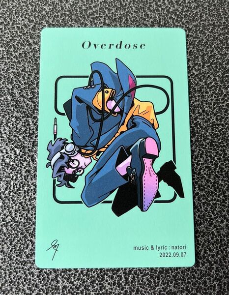 なとり 摩擦 トレーディングカード Overdose トレカ ライブグッズ ガチャ