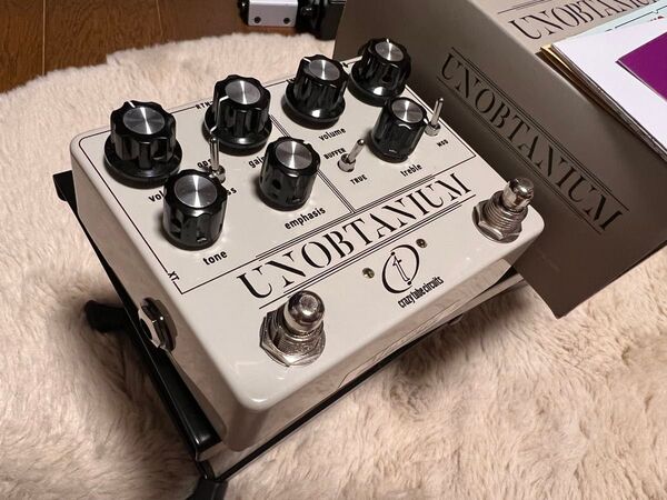 Crazy Tube Circuits UNOBTANIUM Overdrive Pedal