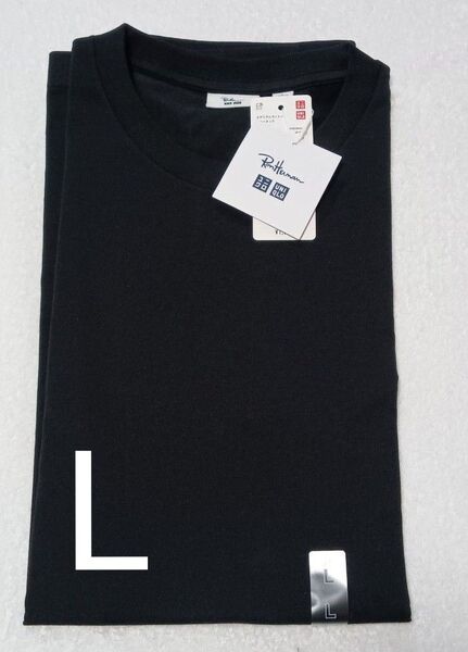 【ユニクロ タマタカ店限定販売】 ロンハーマン コラボTシャツ ブラックL UT