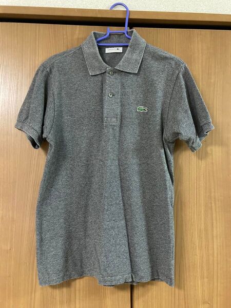 ラコステ ポロシャツ グレー サイズ2 LACOSTE