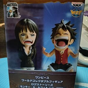 フィギュア ワンピース モンキー D ルフィ ニコ ロビン- ログストーリーズ ワールドコレクタブルフィギュア