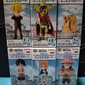 フィギュア ワンピース ワーコレ エニエス ロビー ルフィ ナミ サンジ チョッパー ウソップ そげキング ゴールデン電伝虫