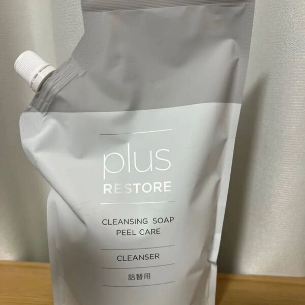 プラスリストア クレンジングソープ泡ピールケア 詰め替え500ml
