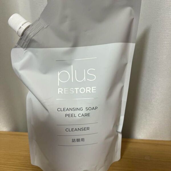 プラスリストア クレンジングソープ泡ピールケア 詰め替え500ml
