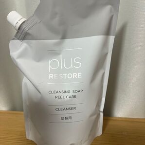 プラスリストア クレンジングソープ泡ピールケア 詰め替え500ml