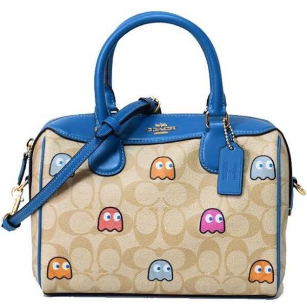 コーチ バッグ COACH シグネチャー パックマン ゴースト ボストン 2WAY ショルダーバッグ 73067