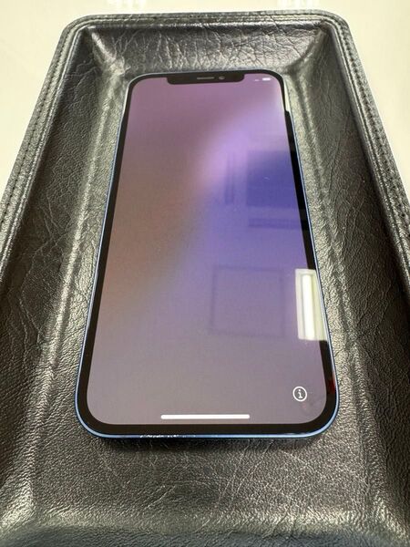 バッテリー新品交換済み iPhone12 128GB ブルー SIMフリー