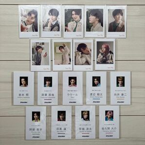 Snow Man CD 購入者特典 カード セット まとめ売り