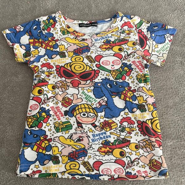 半袖 Tシャツ 総柄 ヒステリックミニ 100cm