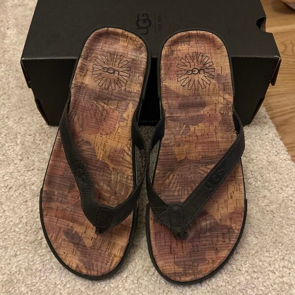 新品未使用 UGG ビーチサンダル メンズ コルク 26cm