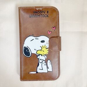 スヌーピー iPhone 手帳型ケース