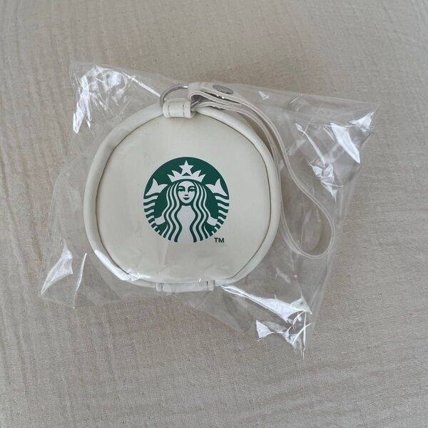 スターバックス STARBUCKS ミニポーチ コインケース スタバ シール付き