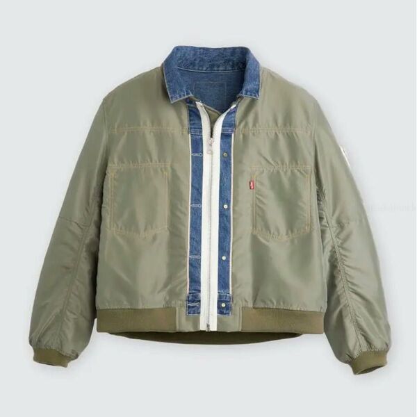 sacai Levi's Denim x Nylon Twill Reversible Blouson