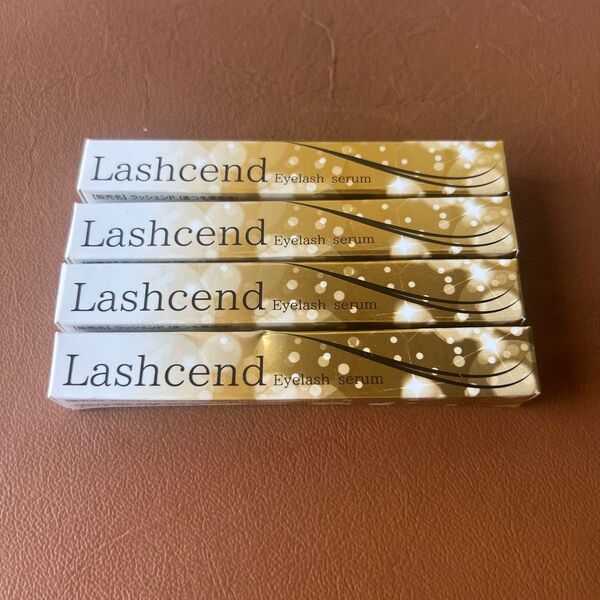 00499 Lashcend ラッシェンド まつ毛用美容液 まつげケア ヘアケア メイク マツエク オイルフリー 4個セット