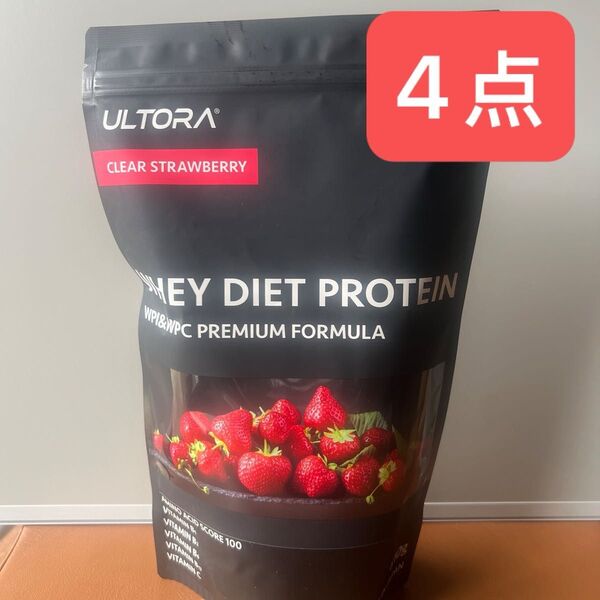 70033 ULTORA WHEY DIET PROTEIN クリアストロベリー 810g