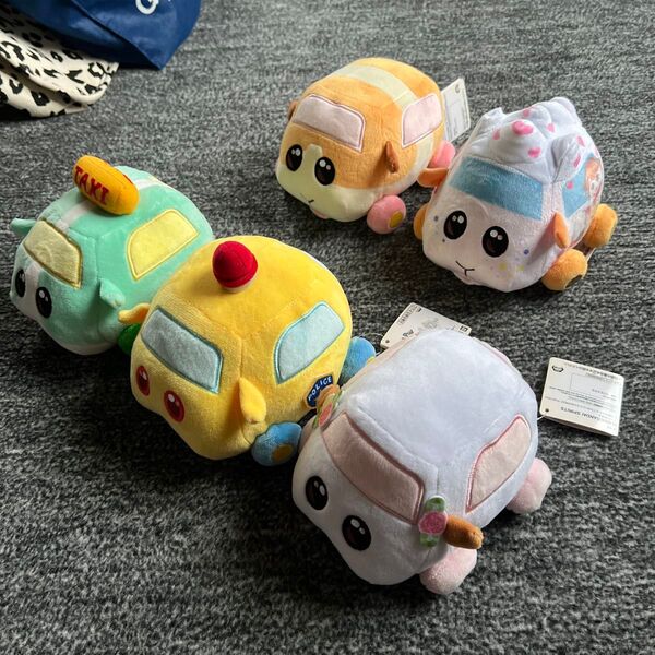 puipuiモルカー プイプイモルカー ぬいぐるみセット