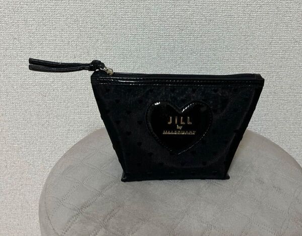 JILL by JILL STUART ジルバイジルスチュアート ハートチュールポーチ