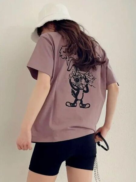 GYDA ジェイダ 【Web限定】PAPARAZZI BUNNY ロゴTシャツ